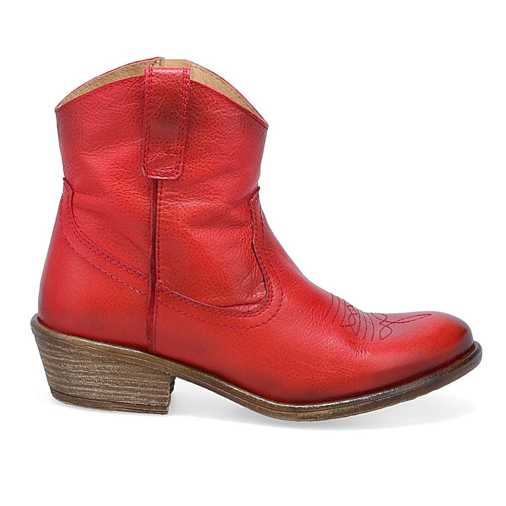 Miz Mooz Carilto Cowboy Boots-Red